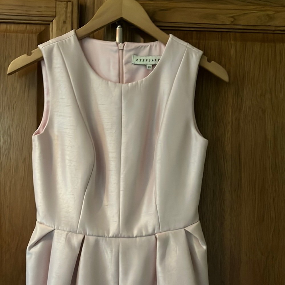 Keepsake pale pink dress